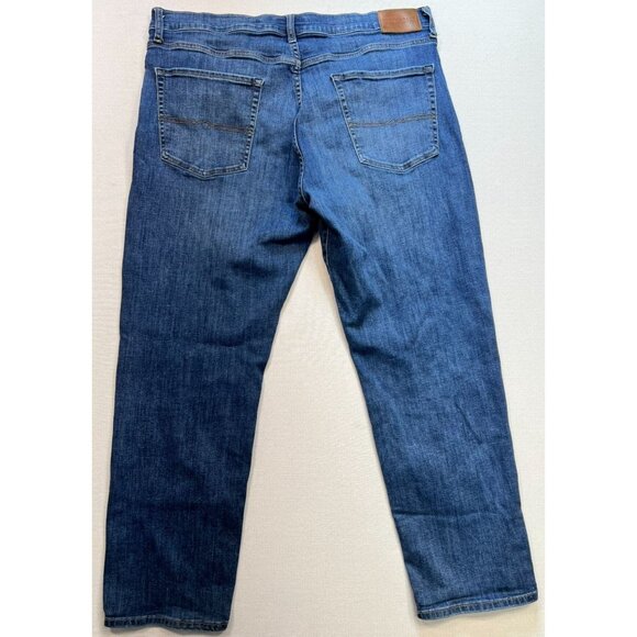 Lucky Brand Men's Athletic Slim Straight Jeans Denim Size 38/30 Blue Stretch - Picture 2 of 12